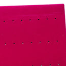 Velvet Jewelry Frame Tray Rings Earrings Display Board Rose Pink