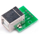 5X(2 X Usb Type B Female Socket Breakout Board 2.54Mm Pitch Adapter Connec M6B3)