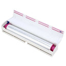Food Plastic Cling Wrap Dispenser Preservative Film Cutter Kitchen Tool Acc M5I4