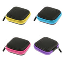 4Pcs Carrying Hard Case Box Headset Earphone Earbud Storage Pouch Bag