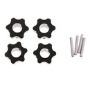 4 Pcs Hexagonal Wheels Hub 17mm Made Of Plastics Replacement For 1: 8 RC Crawler