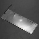 6 Pcs Bookmark Ruler Magnifier Fresnel Lens 3x Magnifying Sheet Clear E4W6