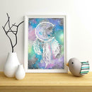 5D DIY Full Drill Diamond Painting Dreamcatcher Embroidery Mosaic Kit Decor