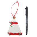 DIY 2020 Christmas Ornament Family Paper Ornament 2020 Decorating Christmas SEAU