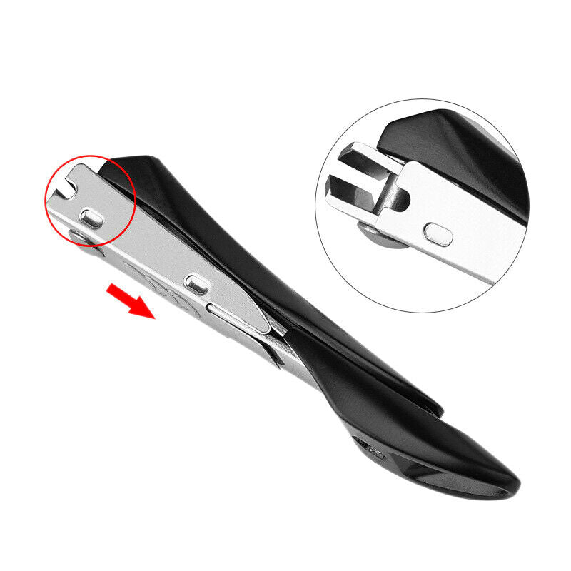 Nail Clipper with Catcher - Stainless Steel Curved Fingernail and Toenail C F1C4