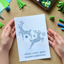 Christmas Transparent Stamp Seal for DIY Photo Album Decorative Card Making