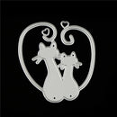 Love Cat Design Metal Cutting Dies For DIY Scrapbooking Album Paper Cards SP