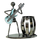 Electric Guitar Metal Band Office Pen Pencil Pot Brush Holder Container