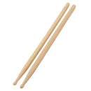 1Pair 5A Maple Drum Sticks Wood Wooden Tip Band Musical Instrument Drumsticks OZ