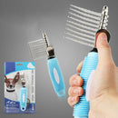 Pet Open Knot Comb Tangled and Messy Hair Agent Comb Pet Hair Edge Finishin