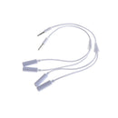3.5mm AUX Audio Splitter Cable Earphone Headphone Adapter 1 Male To 2 Female JR