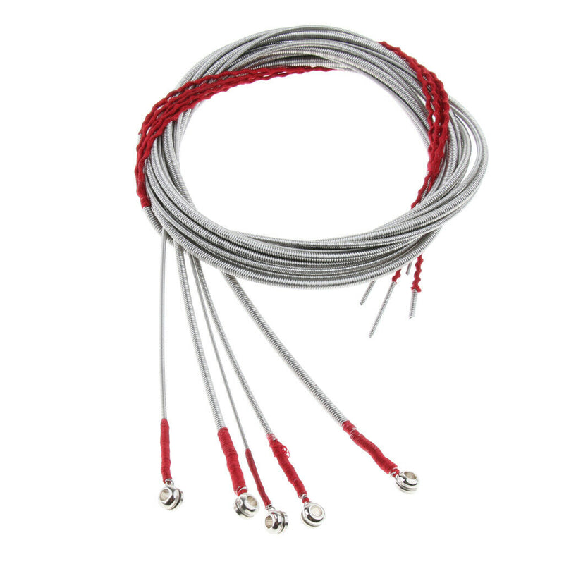 1 Set 5 String Bass Strings Steel Core for Electric Guitar Bass