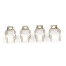 4Pcs Holder T5 Fluorescent Tube Lamp Bracket Clips Socket Lampholder SilveS Hn