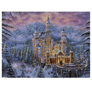 Snow Castle 5D Diamond Painting Embroidery DIY Paint-By-Number Kit Home Wal