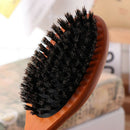 Wooden Handle Bristles Salon Hair Brush Anti-static Scalp Massage Combs