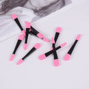 10Pc Disposable Double Ended Eye Shadow Applicator Sponge Makeup Brush Beauty Ew