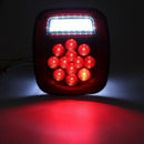 1pcs Universal Red+White 39 Led Stop Brake Turn Tail Combination Light For  U9S3