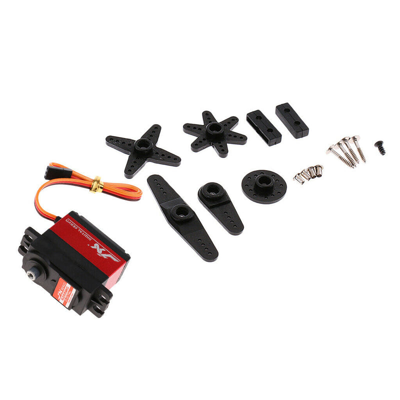 PDI-6208MG Micro 8KG Torque Digital Servo w/ 265mm JR Wire Dual Ball Bearing