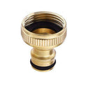 Useful Brass Hose Tap Connector 23mm threaded garden water Pipe Adaptor Fitting