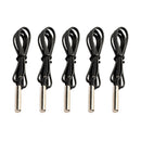 5xNTC 10KOhm 1% 3435 Thermistor Temperature Sensor Cylinder Probe 0.5m Wire