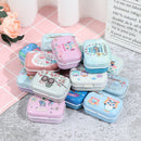 Mini Owl Tin Trinket Jewelry Coin Box Tinplate Storage Case Small RectangulB Bj