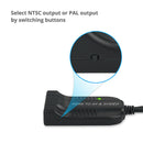 HDMI to Male AV CVBS Famale S-video Audio Video Converter Video Box for HDTV