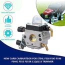 Carburetor Air Fuel filters Carbs Gaskets For STIHL FS46 KM55 FS45 FS85s V3C5