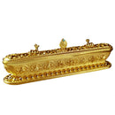 Traditional Incense Joss Stick HolderCenser Tower Burner Meditation Golden