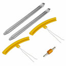 Motorcycle Tire Iron Changer Lever Tool Wheel Rim Protector Valve Tool 12