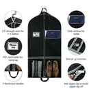 Garment Bags 2 Pack 43 Inch Garment Bags for Storage Travel Nonwoven Fabric