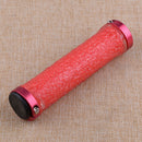 1 Pair Bicycle Bike Cycling Handlebar Grips Bicycle Bike Double Lock On Grips