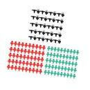 120Pcs Mini Garden Lawn Watering Spray Nozzle +Tee joints Sprinkler Tool