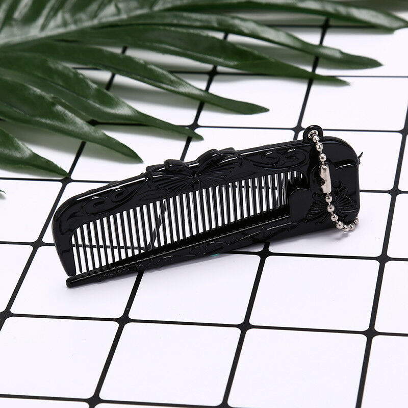 portable hair comb brush heychain foldable massage comb anti-stati chair comb SE