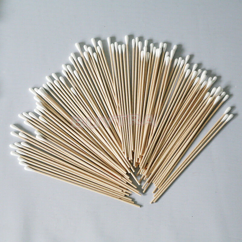 200 Pc Cotton Swab Applicator Q-tip Swabs 6" Extra Long Wood Handle - BestGW Nw