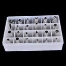 24pcs Confectionery Packing DIY Stainless Steel Icing Piping Nozzles Pastry TiME