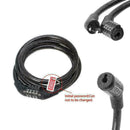 Cycling Security 4-Digit Combination Password Bike Bicycle Cable Chain Lock W3U5