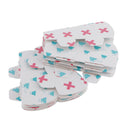 2x Pet Anti-bite Paper Collars Dog Resuable Collapsible Collar Volcano-L