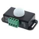 1Pc New Automatic DC 12V-24V Infrared PIR Motion Sensor Switch For LED light Jâ„–[