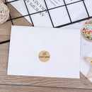 500pcs/roll Natural Kraft locally grown Stickers seal labels Baking sticke@