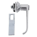 Electric control cabinet pull type long shaft L handle lock with plate A3H1