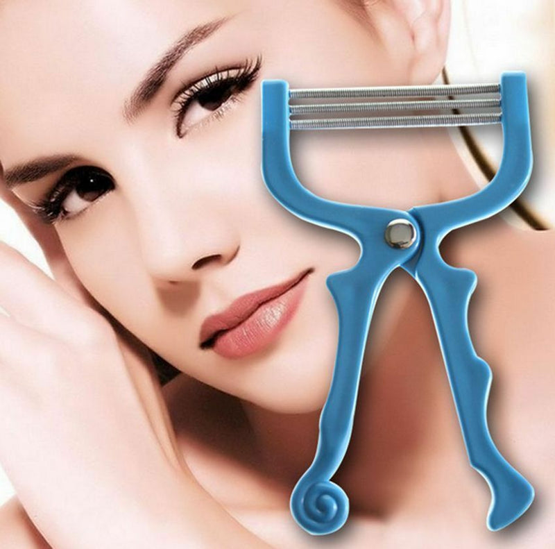 1X Handheld Face Facial Hair Removal Threading Epilator Beauty Epi Roller Tool/