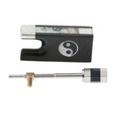 Replacement Violin Ebony Bow Frog with Screw for 4/4 3/4 Size Violin Parts