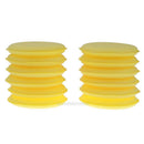 12pcs/lot Car Yellow Foam Waxing Pads Applicator Polish Vehicle Sponge hv2n