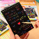Art Magic Scraping Book Drawing Scratch Education Painting Paper Kid Toys C J1C5