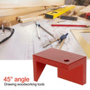 Woodworking 45 Degree Angle Ruler Line Drawing Round Center Line Scribe Gauge