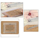 4pcs Envelope Addressing Handwriting Calligraphy Guide Stencil W0R3 Templat W8Y9