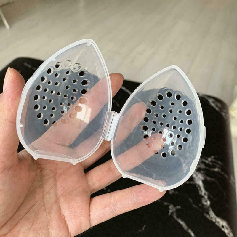 Beauty Sponge Stand Storage Case Makeup Blender Puff with Holder Holes U1Z3