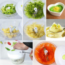 Brieftons Manual Food Vegetable Chopper Mincer Blender Chop Fruits Han YHS