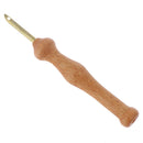 Wooden Handle Hook Crochet Embroidery Beading Hoop Sewing Tool Set DIY Craft FT