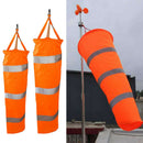 2pcs 30" 40" Windsock Reflective Outdoor Boat Airport Lawn Windsock Bag Flag